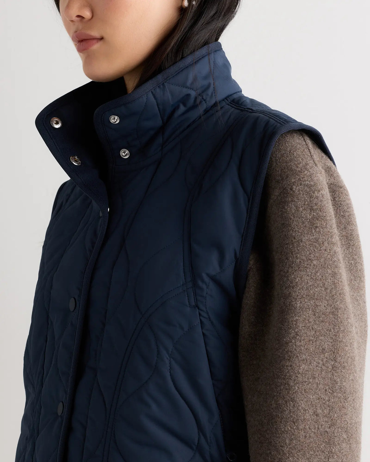 Featherless Quilted Puffer Vest - US 1931