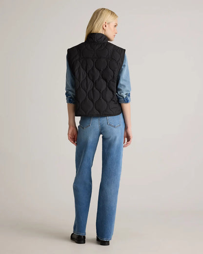 Featherless Quilted Puffer Vest - US 3956