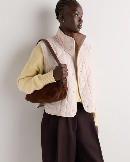Featherless Quilted Puffer Vest - US 8271