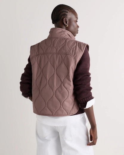 Featherless Quilted Puffer Vest - US 4356