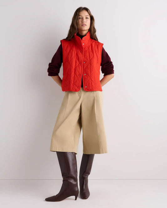 Featherless Quilted Puffer Vest - US 8269