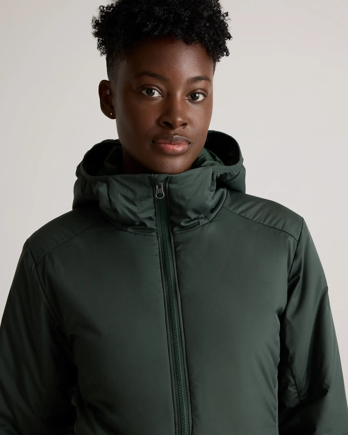 Hybrid Insulated Lightweight Hooded Jacket - US 4114