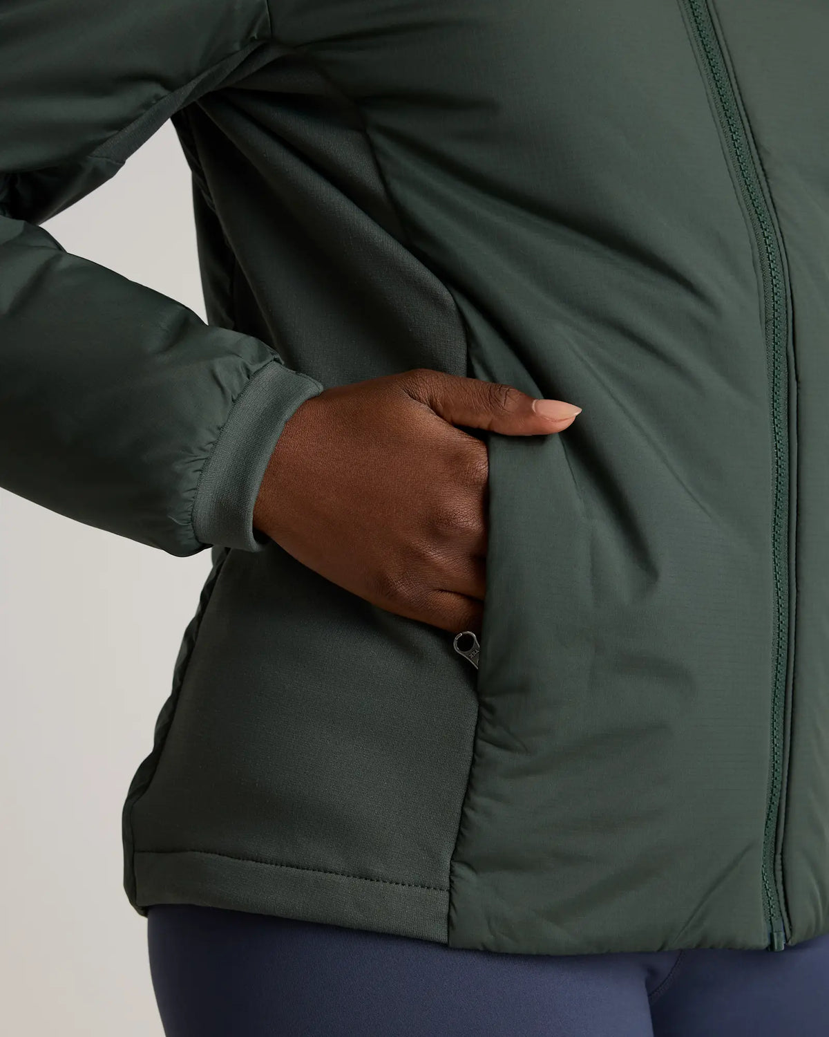 Hybrid Insulated Lightweight Hooded Jacket - US 4114