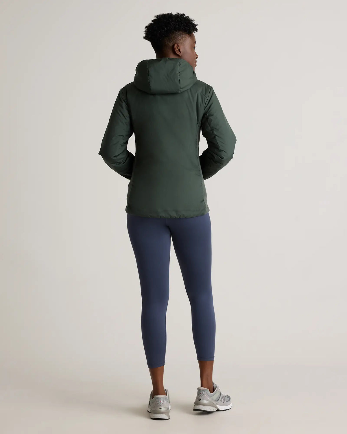 Hybrid Insulated Lightweight Hooded Jacket - US 4114