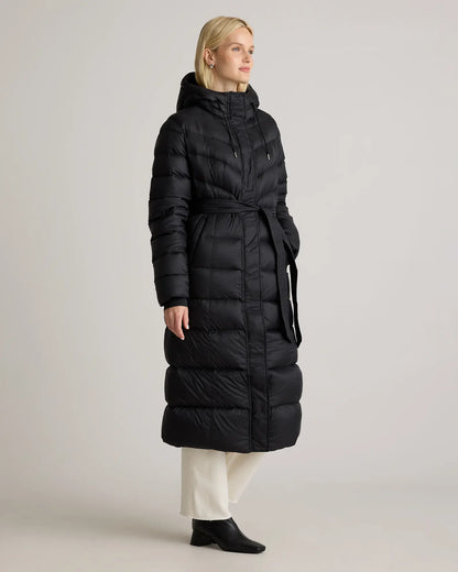 Responsible Down Belted Puffer Maxi Coat - US 6511