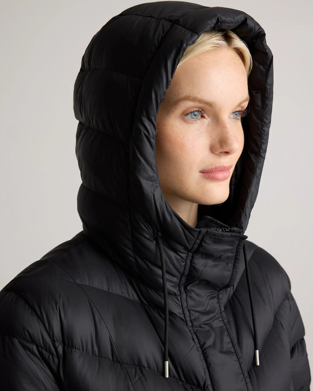 Responsible Down Belted Puffer Maxi Coat - US 6511