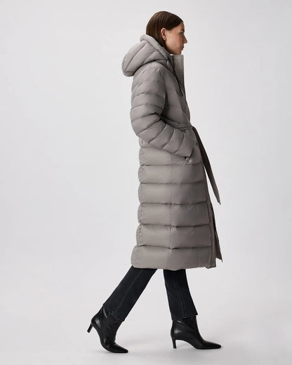 Responsible Down Belted Puffer Maxi Coat - US 1460