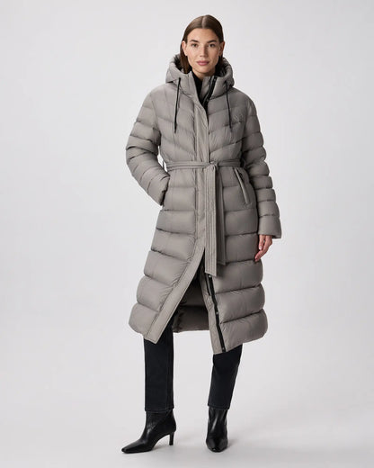 Responsible Down Belted Puffer Maxi Coat - US 1460