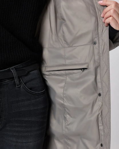 Responsible Down Belted Puffer Maxi Coat - US 1460