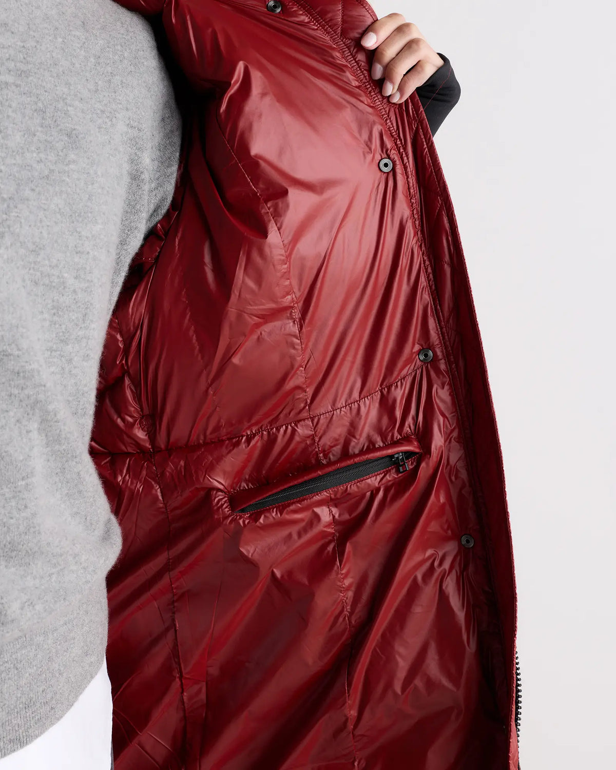 Responsible Down Belted Puffer Maxi Coat - US 7037