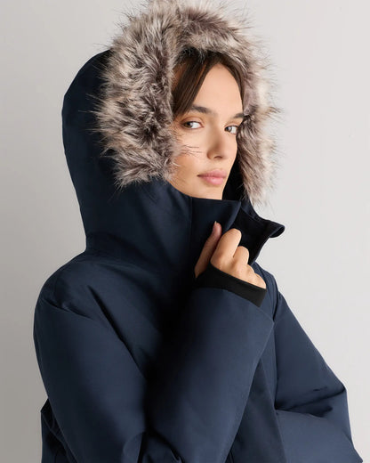 Responsible Down Hooded Long Parka - US 5877