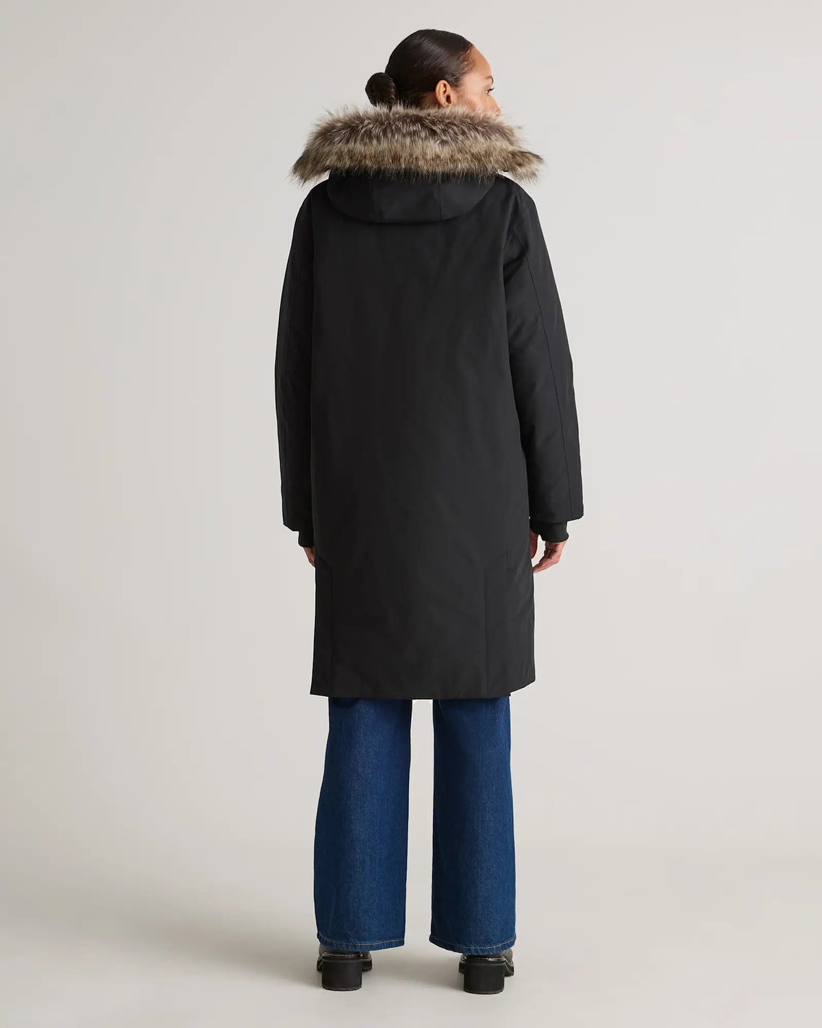 Responsible Down Hooded Long Parka - US 5619