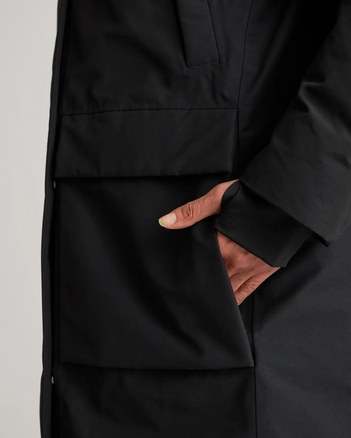 Responsible Down Hooded Long Parka - US 5619