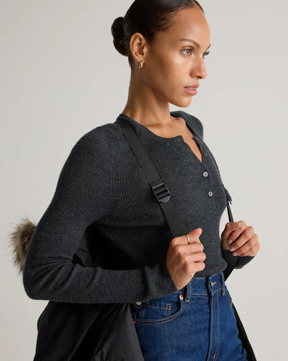 Responsible Down Hooded Long Parka - US 5619