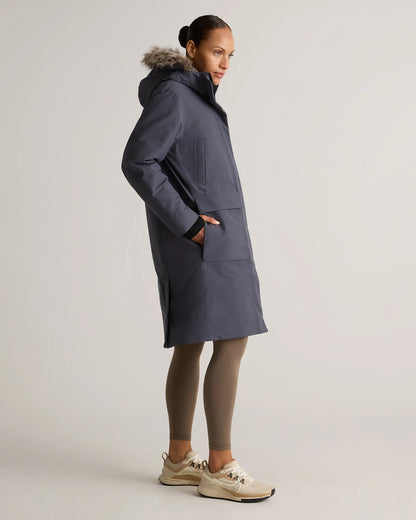 Responsible Down Hooded Long Parka - US 6053