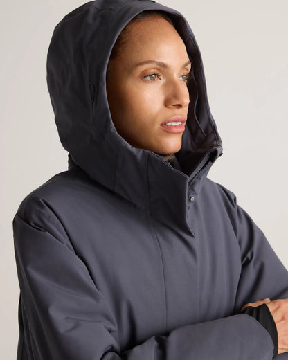 Responsible Down Hooded Long Parka - US 6053