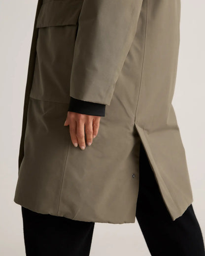 Responsible Down Hooded Long Parka - US 1009