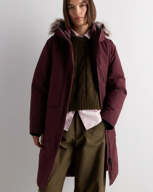 Responsible Down Hooded Long Parka - US 1511