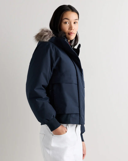 Responsible Down Hooded Short Parka - US 1063