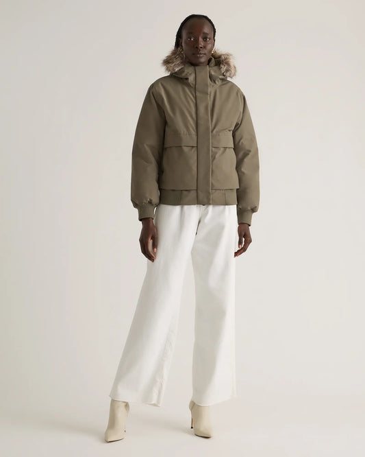 Responsible Down Hooded Short Parka - US 2009