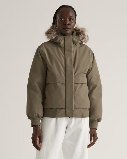Responsible Down Hooded Short Parka - US 2009