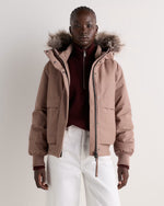 Responsible Down Hooded Short Parka - US 6306