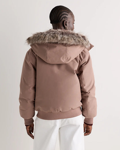 Responsible Down Hooded Short Parka - US 6306