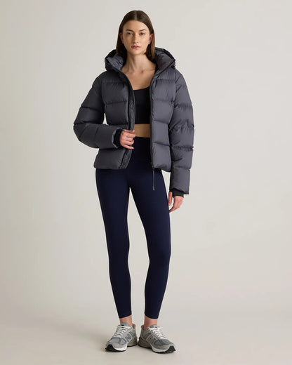 Responsible Down Cinch Waist Puffer Jacket - US 9696