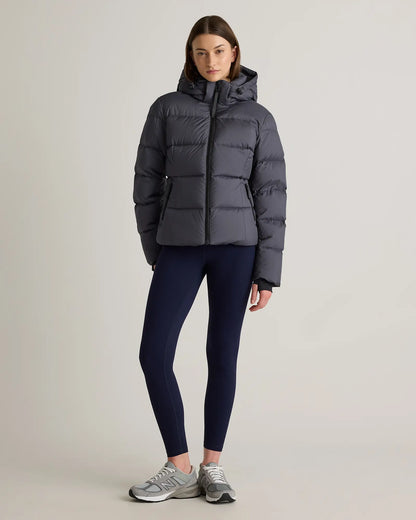 Responsible Down Cinch Waist Puffer Jacket - US 9696