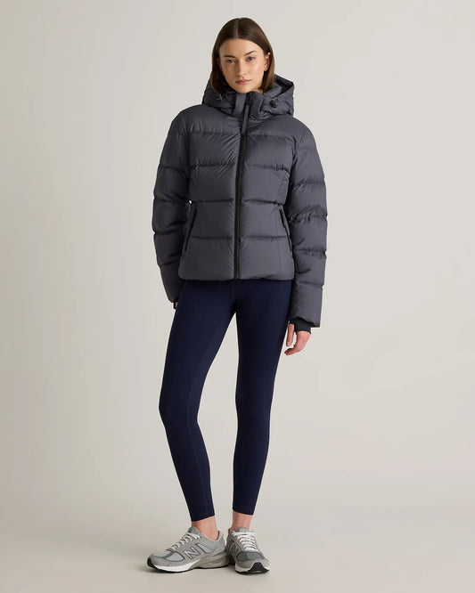 Responsible Down Cinch Waist Puffer Jacket - US 9696