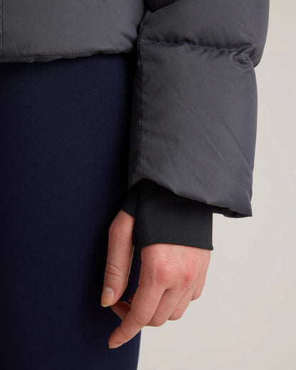 Responsible Down Cinch Waist Puffer Jacket - US 9696