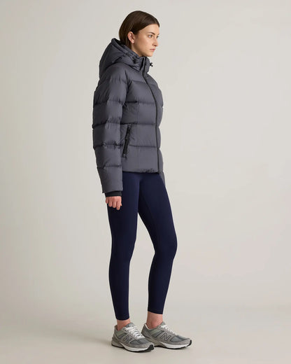 Responsible Down Cinch Waist Puffer Jacket - US 9696