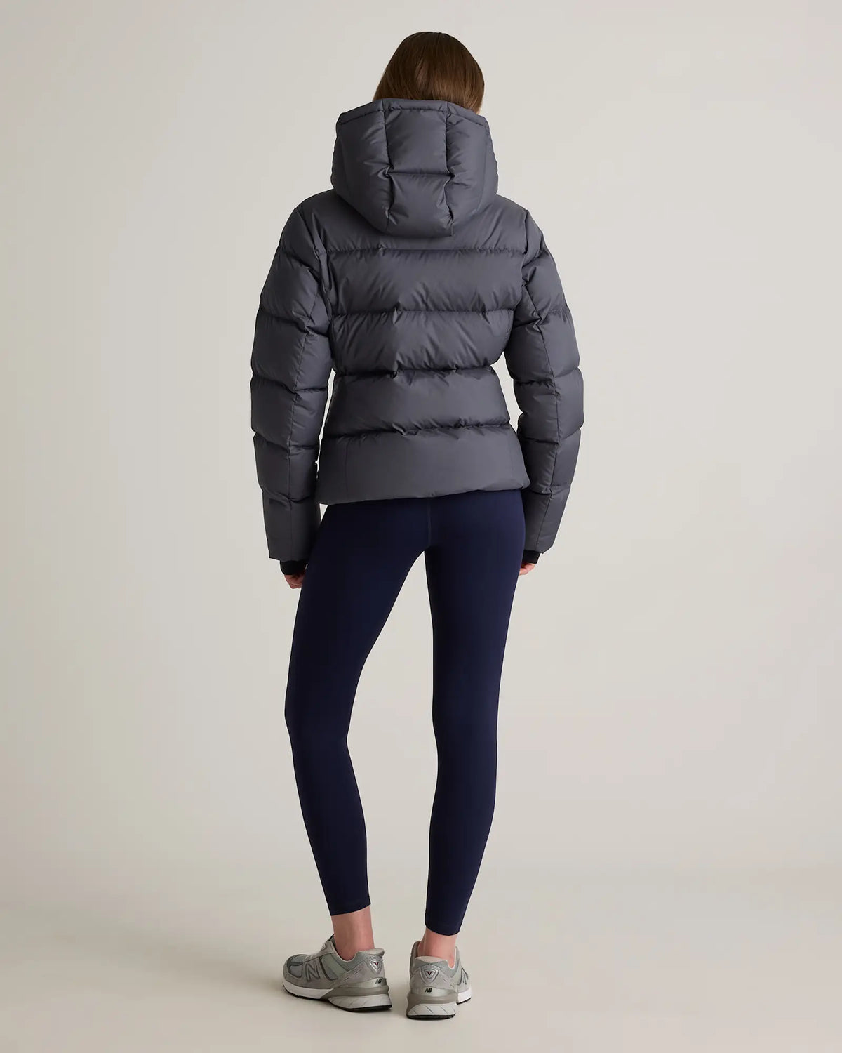 Responsible Down Cinch Waist Puffer Jacket - US 9696