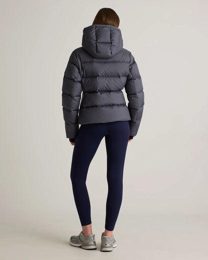Responsible Down Cinch Waist Puffer Jacket - US 9696