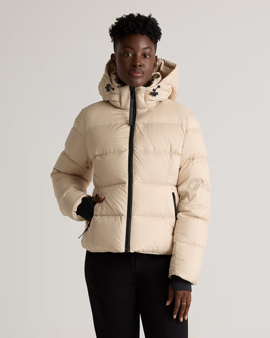 Responsible Down Cinch Waist Puffer Jacket - US 4048