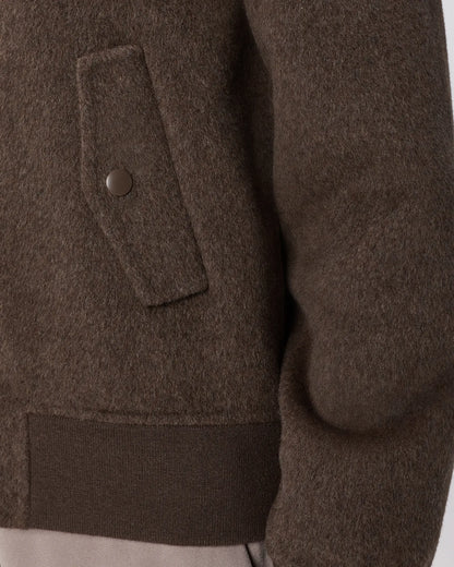 Double-Faced Merino Wool Bomber Jacket - US 5519