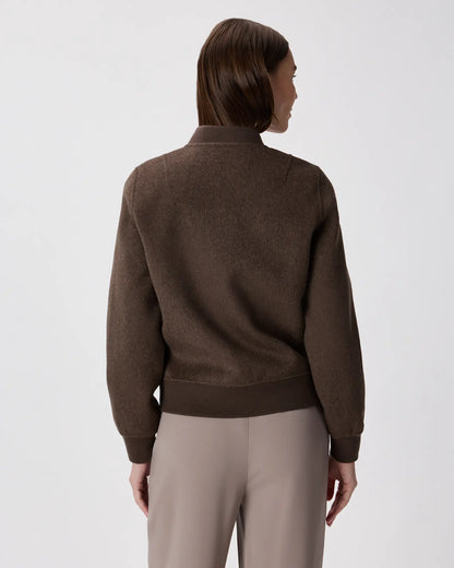 Double-Faced Merino Wool Bomber Jacket - US 5519