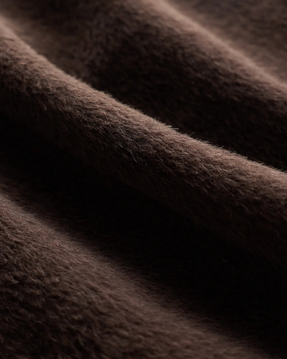 Alpaca-Wool Stand Collar Coat - US 3247