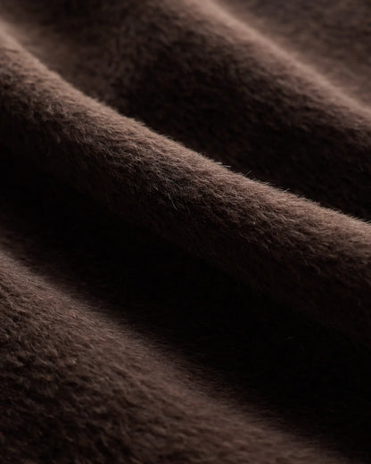 Alpaca-Wool Stand Collar Coat - US 3247