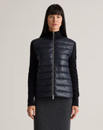 Mixed Media Down and Cashmere Jacket - US 1901