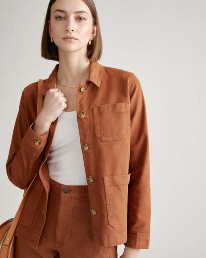 Organic Comfort Stretch Chore Jacket - US 6119