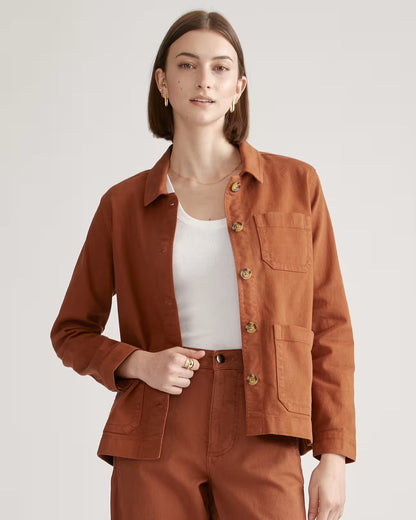 Organic Comfort Stretch Chore Jacket - US 6119