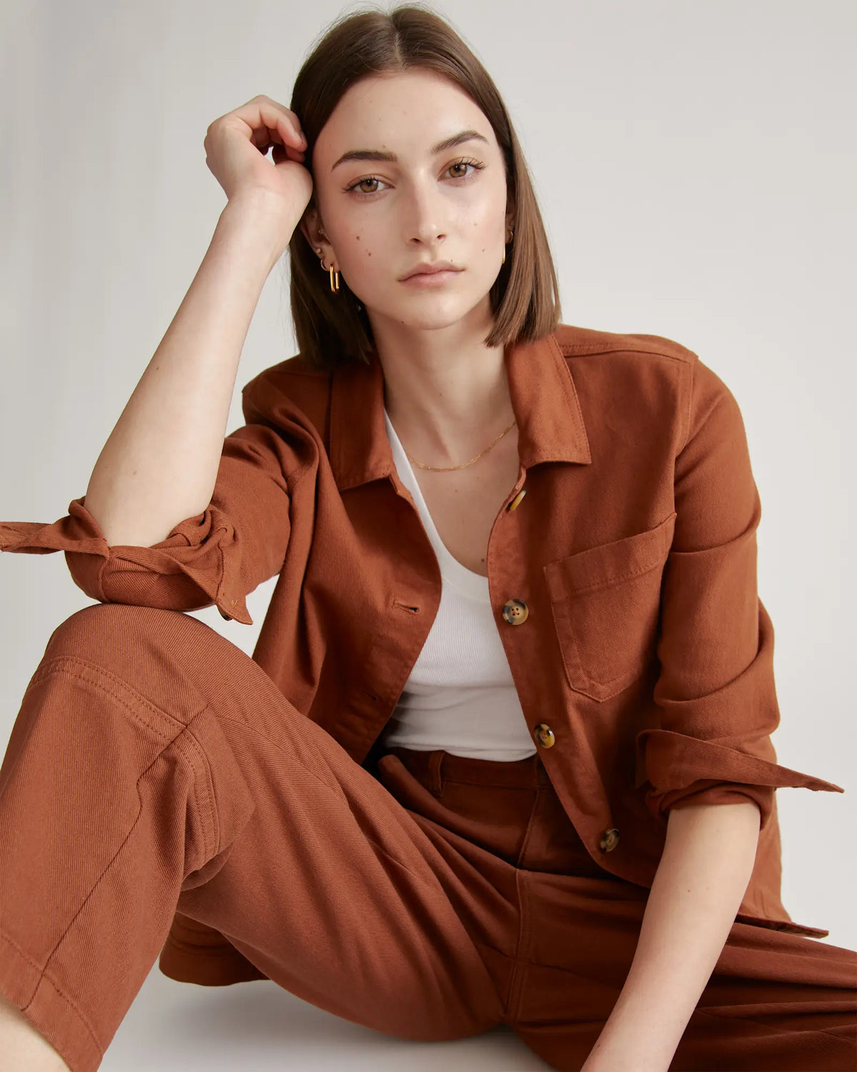 Organic Comfort Stretch Chore Jacket - US 6119