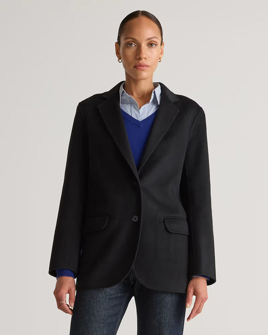 Double-Faced Merino Wool Soft Blazer - US 2264
