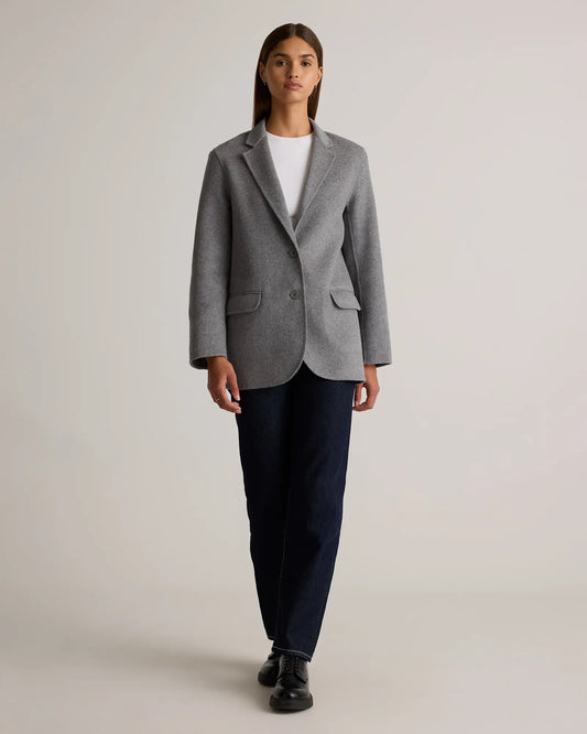 Double-Faced Merino Wool Soft Blazer - US 0083