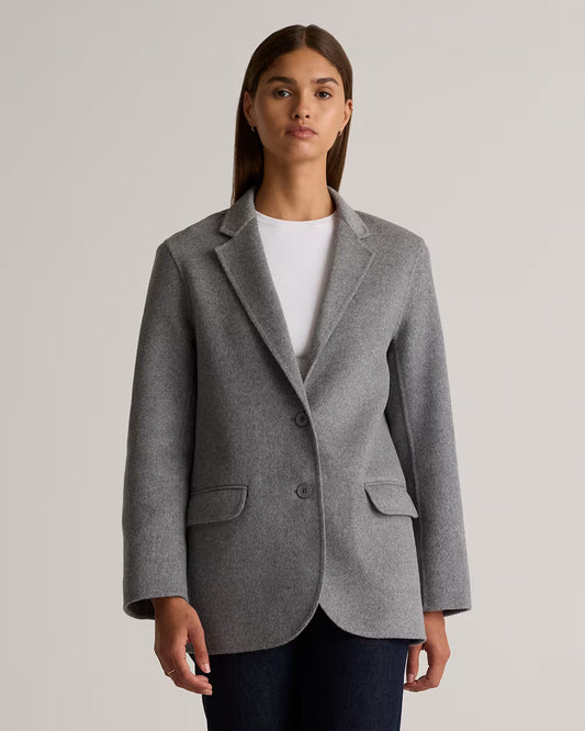 Double-Faced Merino Wool Soft Blazer - US 0083