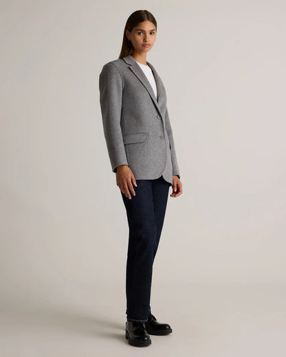 Double-Faced Merino Wool Soft Blazer - US 2088