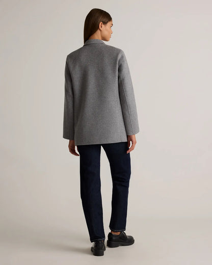 Double-Faced Merino Wool Soft Blazer - US 0083