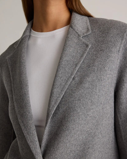 Double-Faced Merino Wool Soft Blazer - US 0083