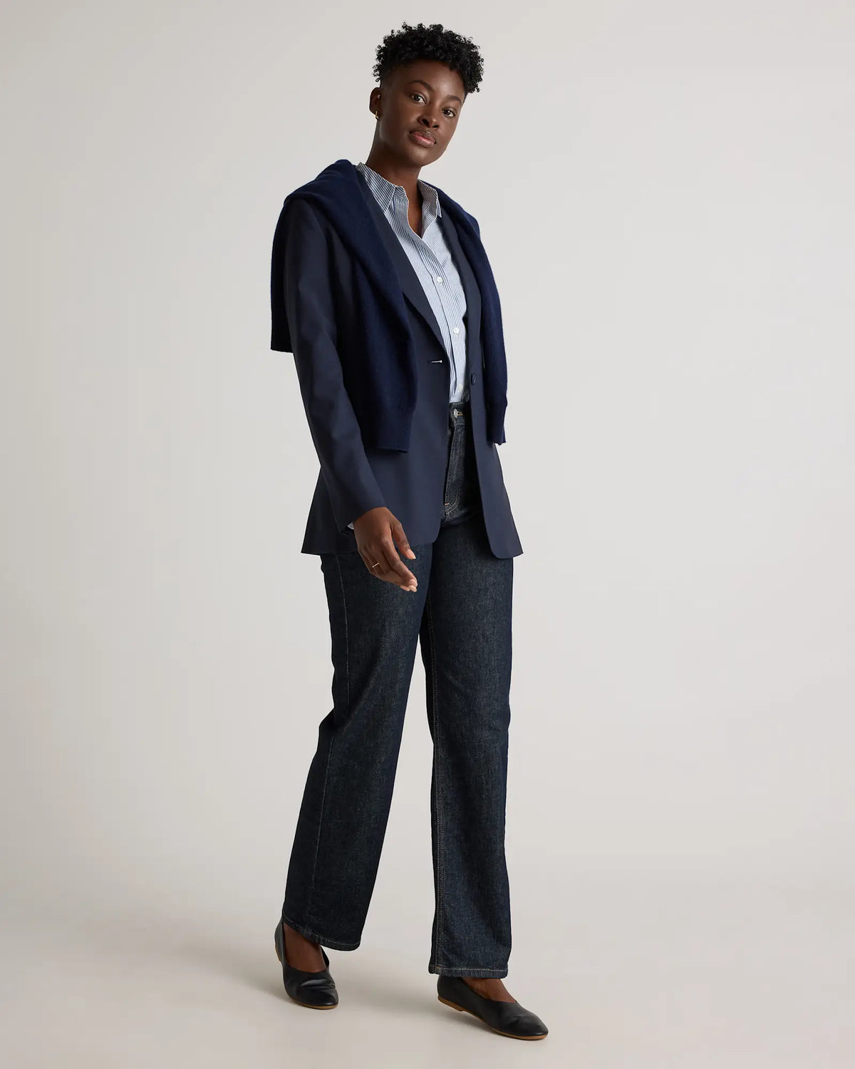 Italian Wool Long Blazer - US 2102